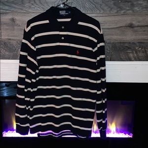 Polo By Ralph Lauren Striped Long sleeve Polo